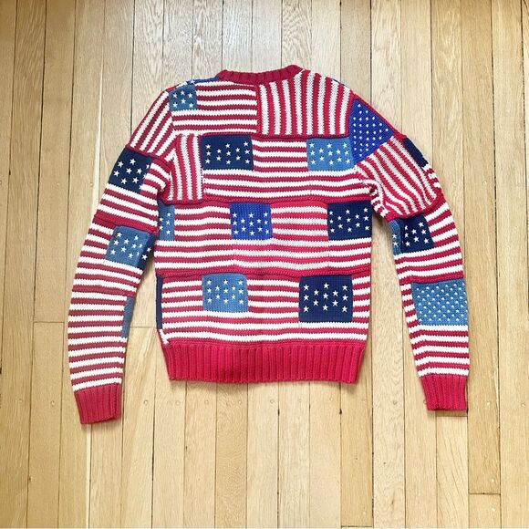 Polo Ralph Lauren | rare patchwork flag sweater new without tags - Picture 6 of 6